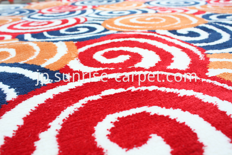 Microfiber with Design Rug 